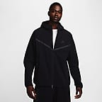 Nike woven jacket black best sale